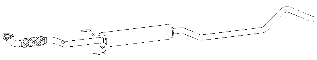 Centre Muffler (11494)