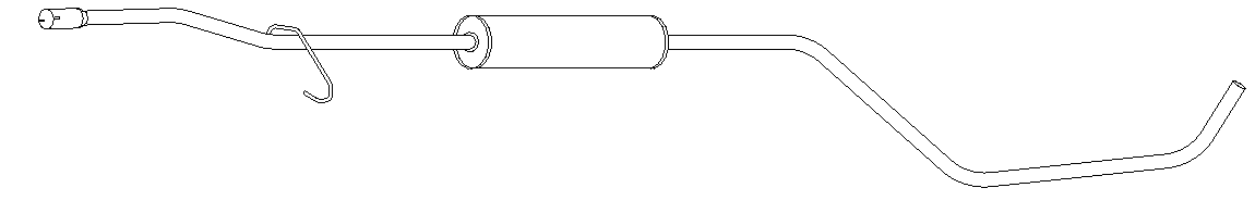 Centre Muffler (11034)