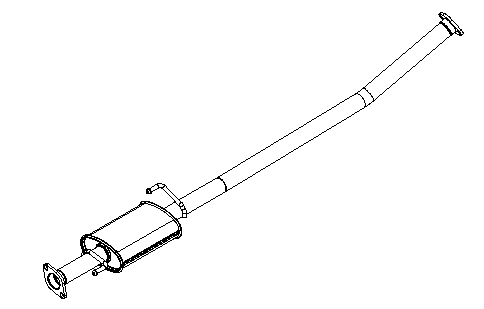 Centre Muffler (15391)