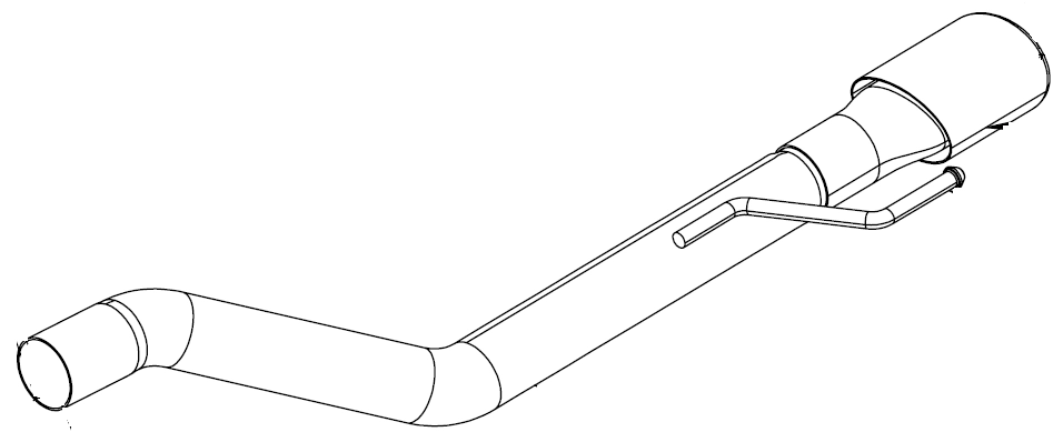 Exhaust Pipe (15763)