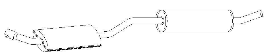 Centre Muffler (10404)