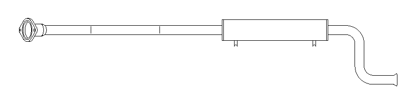 Centre Muffler (10410)