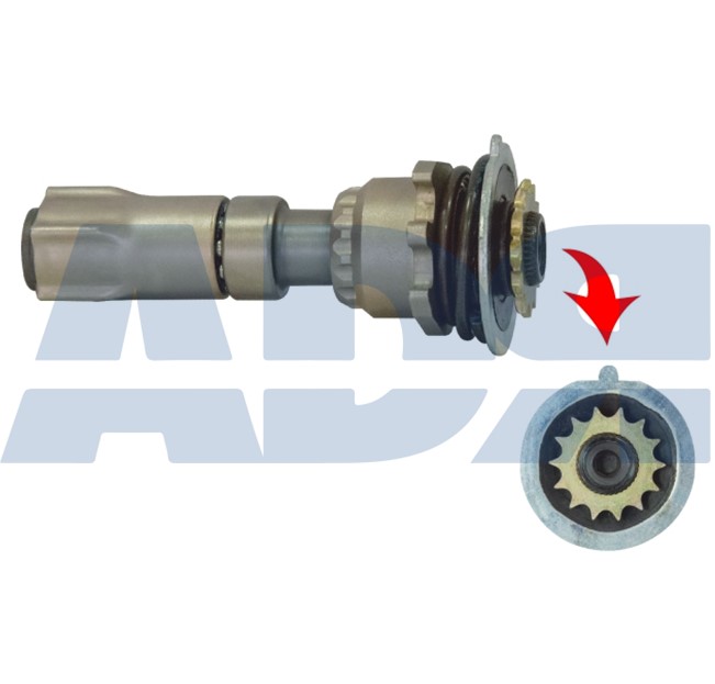 Spindle, brake caliper piston reset tool (17K11130)