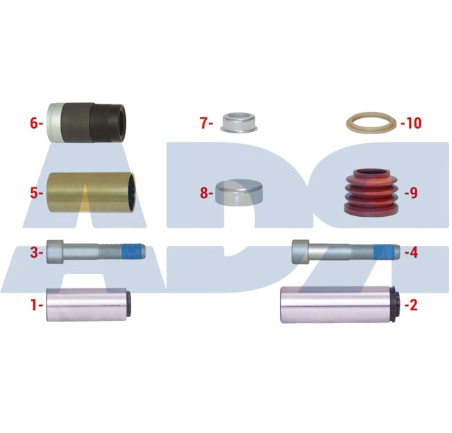 Repair Kit, brake caliper (17K11390)