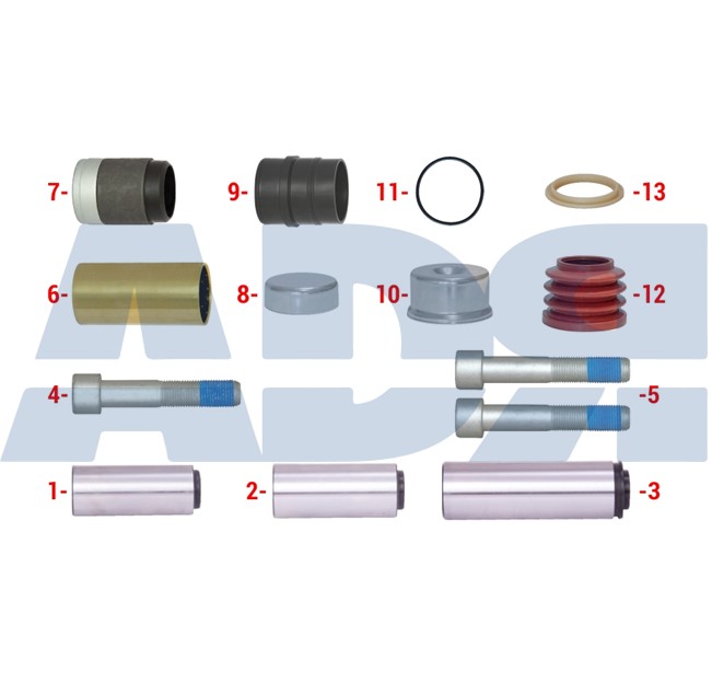Repair Kit, brake caliper (17K13170)