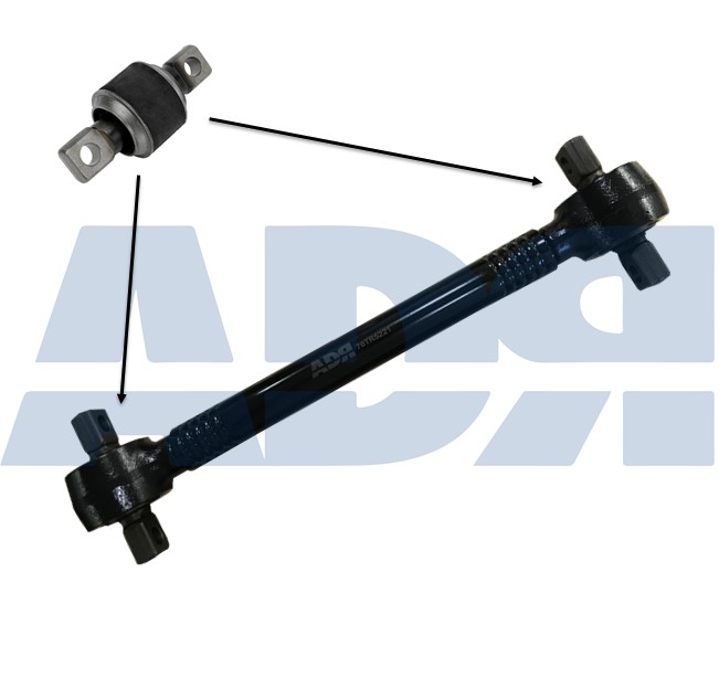 Control/Trailing Arm, wheel suspension (70TR5221)