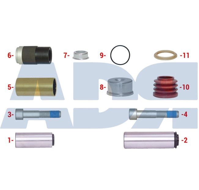 Repair Kit, brake caliper (17K11030)