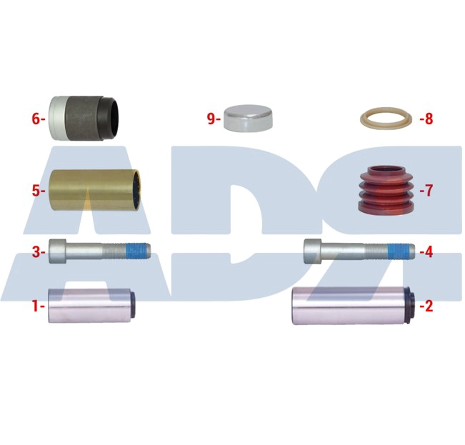 Repair Kit, brake caliper (17K11400)