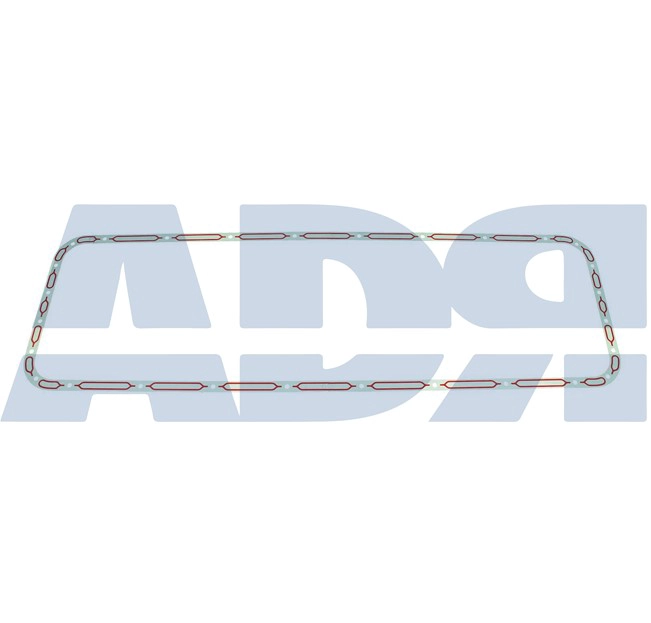 Gasket, oil sump (66562945)