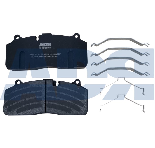 Brake Pad Set, disc brake (10180640)