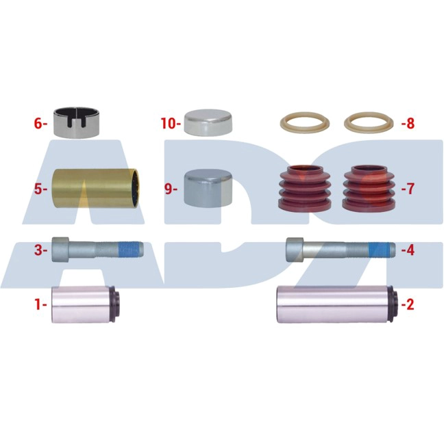 Repair Kit, brake caliper (17K12640)
