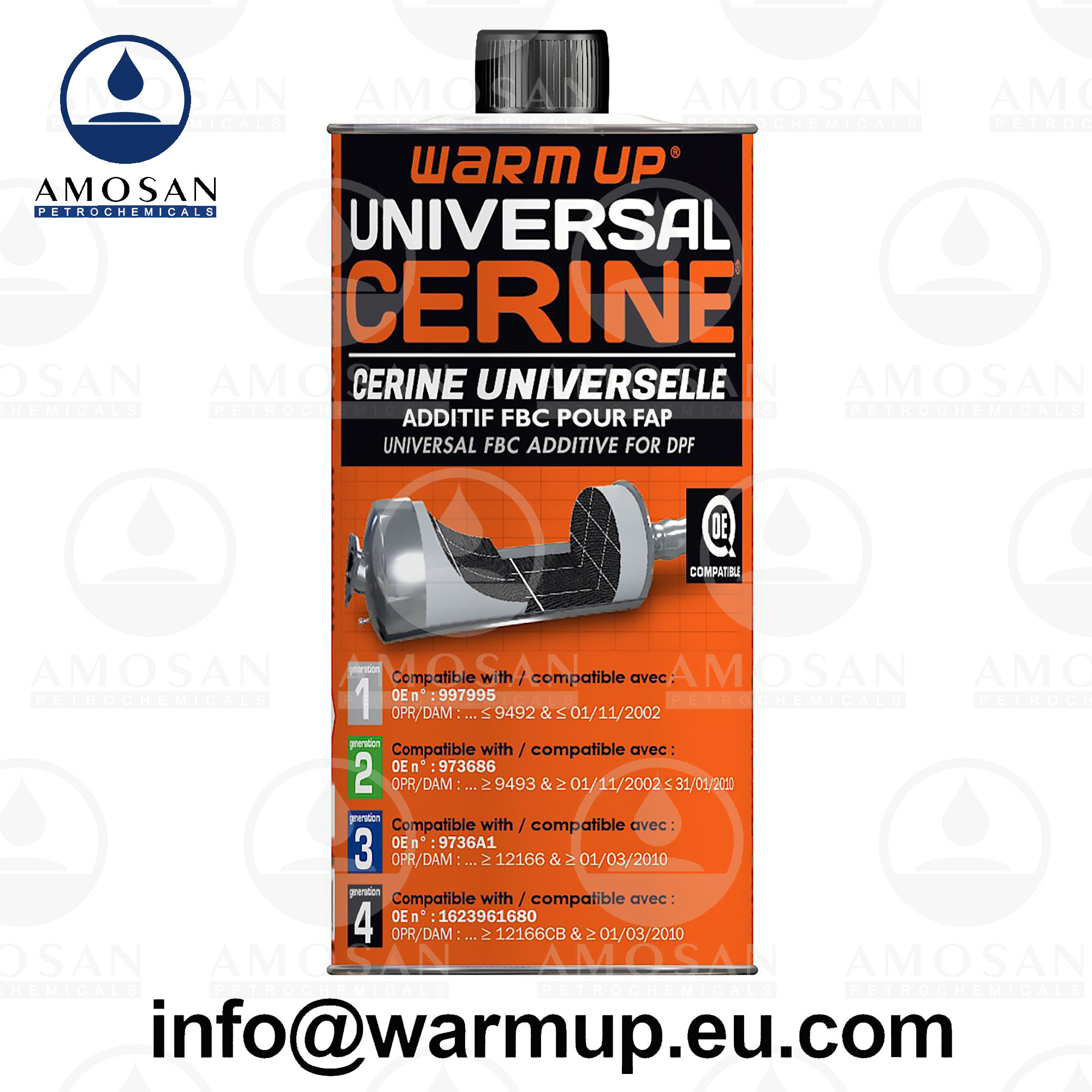 Additive, soot/particulate filter regeneration (WU-CERUNI-1)