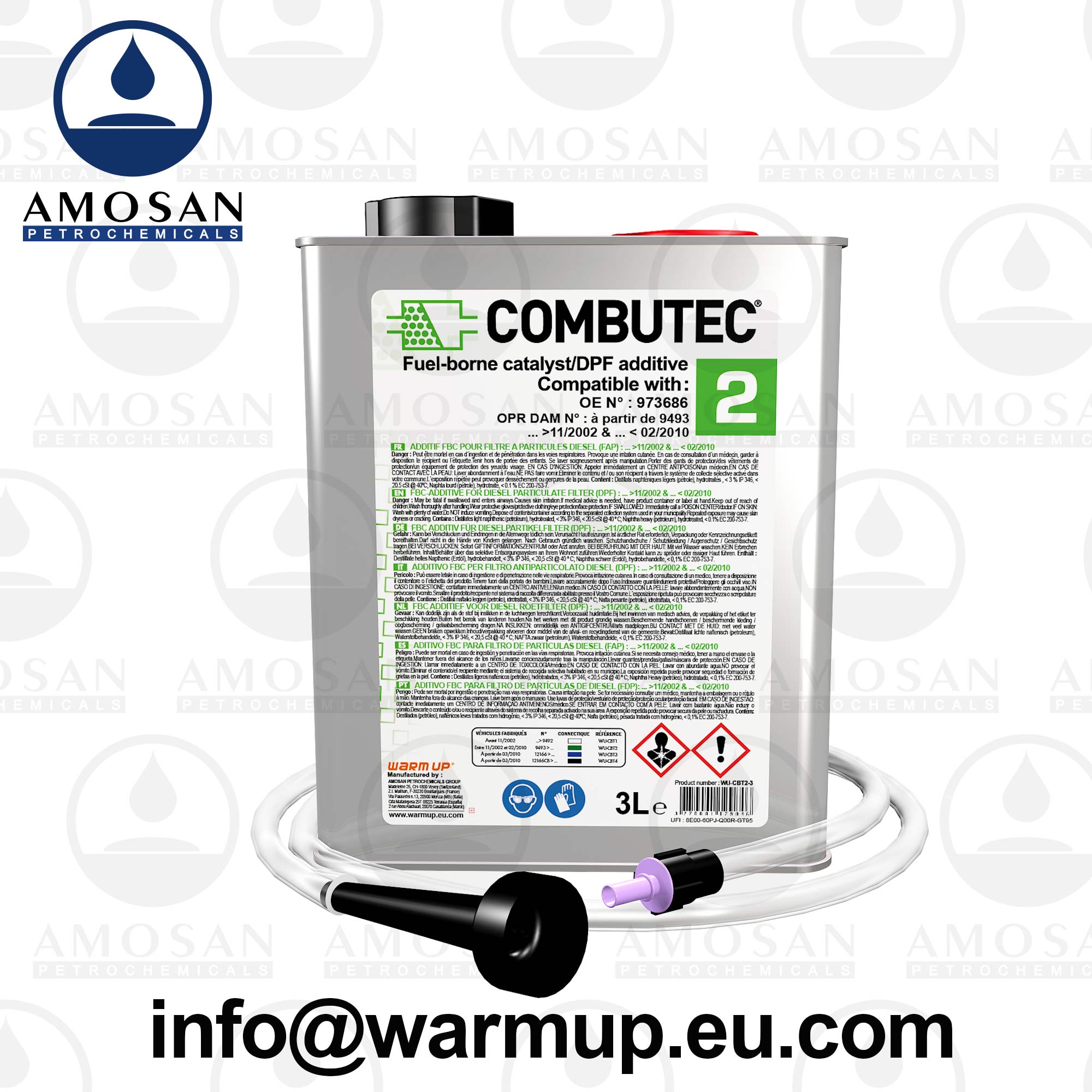 Additive, soot/particulate filter regeneration (WU-CBT2-3)