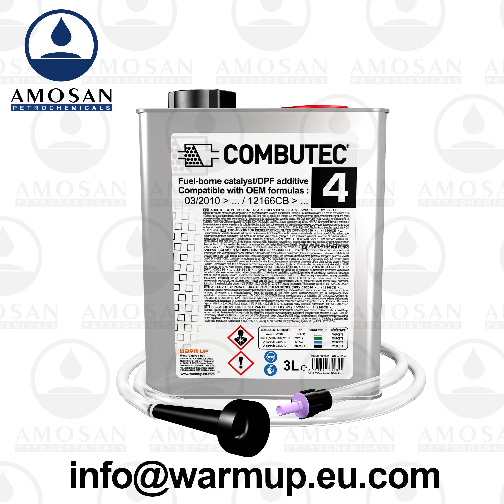 Additive, soot/particulate filter regeneration (WU-CBT4-3)