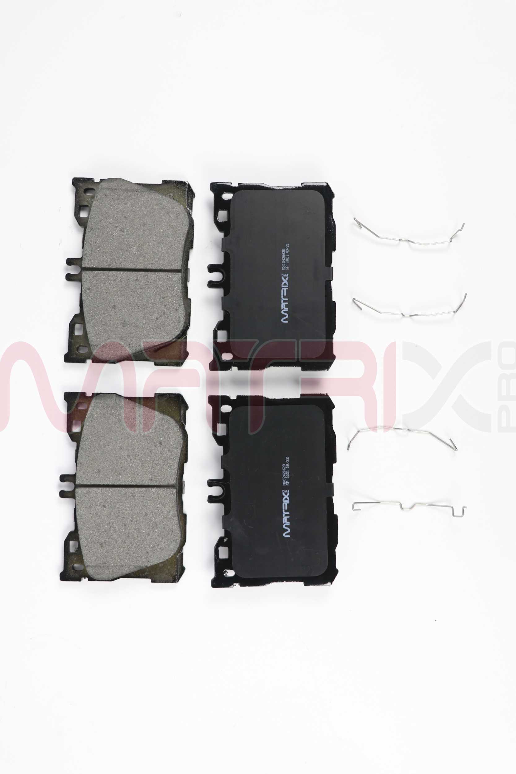Brake Pad Set, disc brake (MX02420628)
