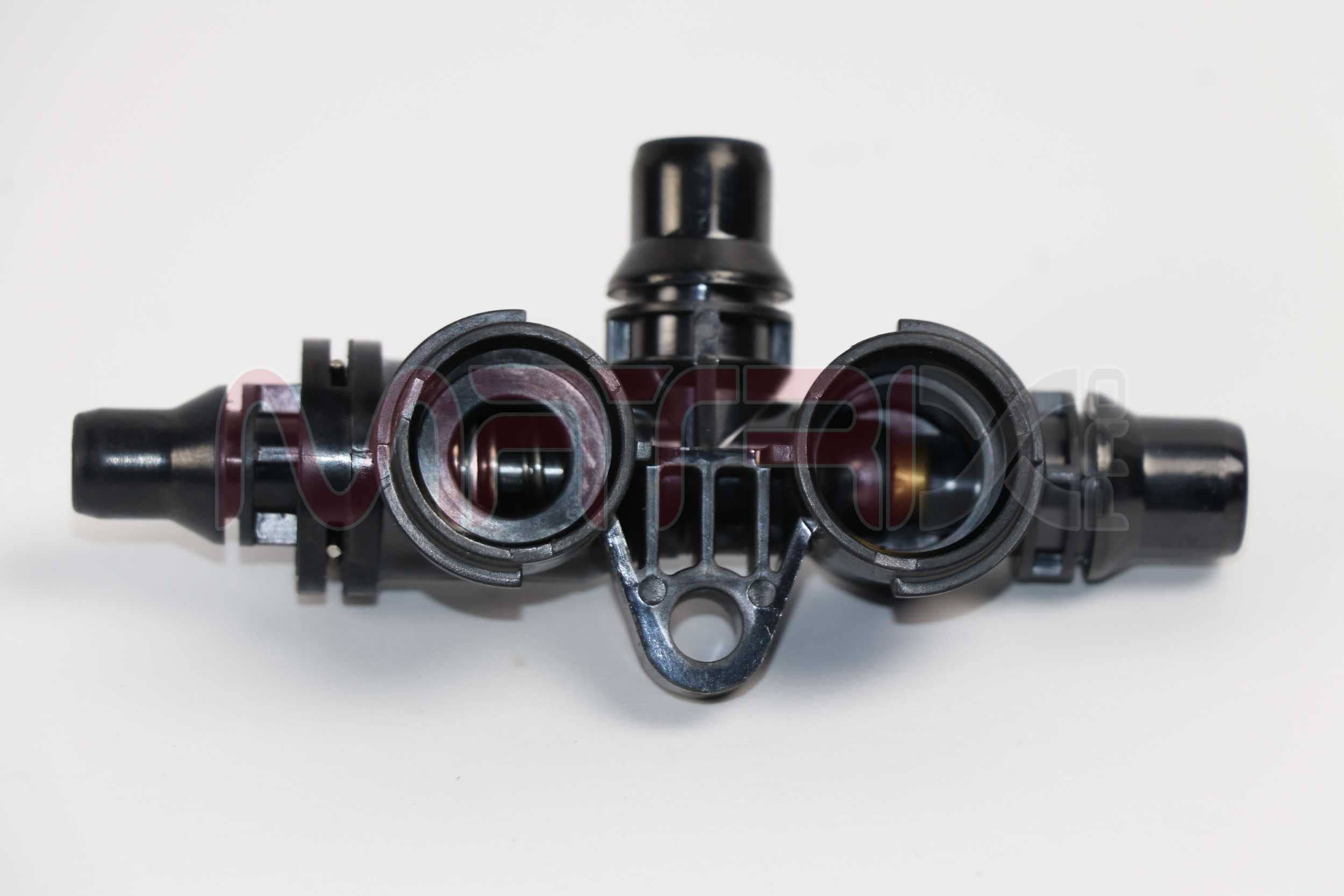 Thermostat, oil cooling