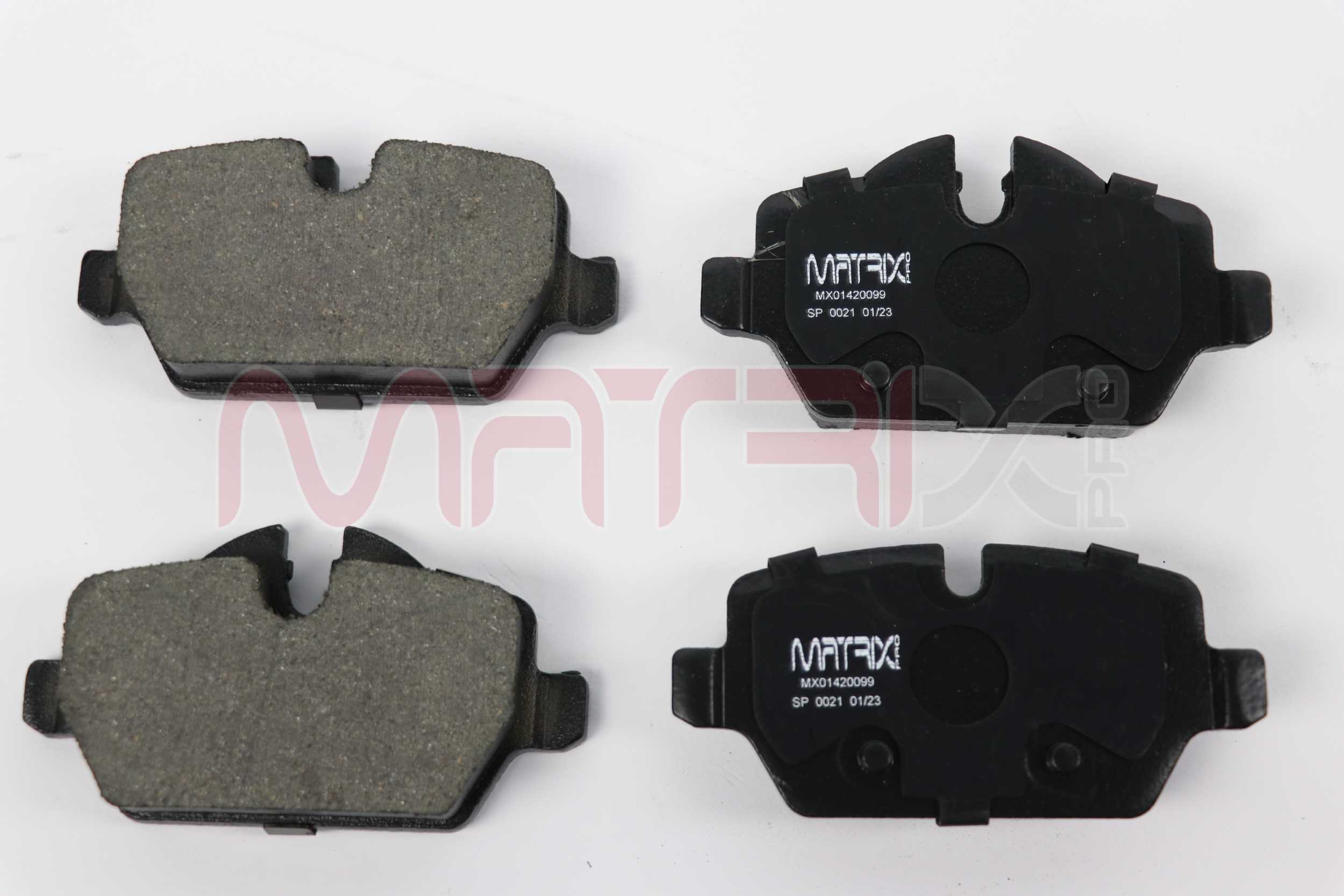 Brake Pad Set, disc brake (MX01420099)