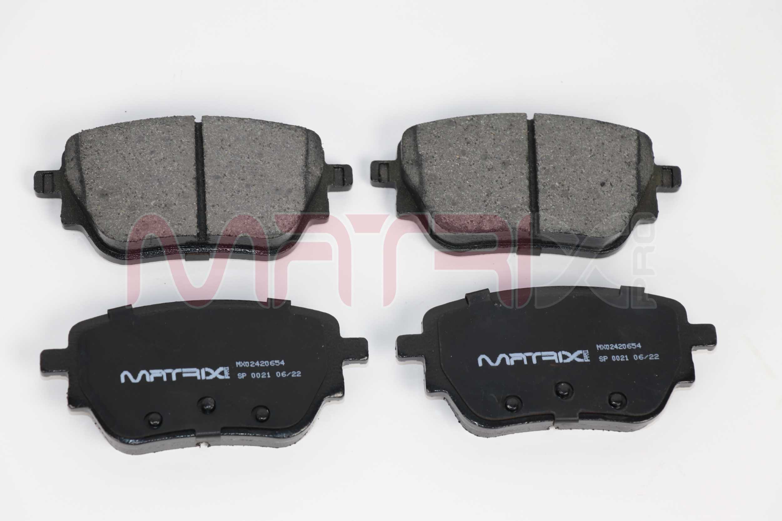 Brake Pad Set, disc brake (MX02420654)