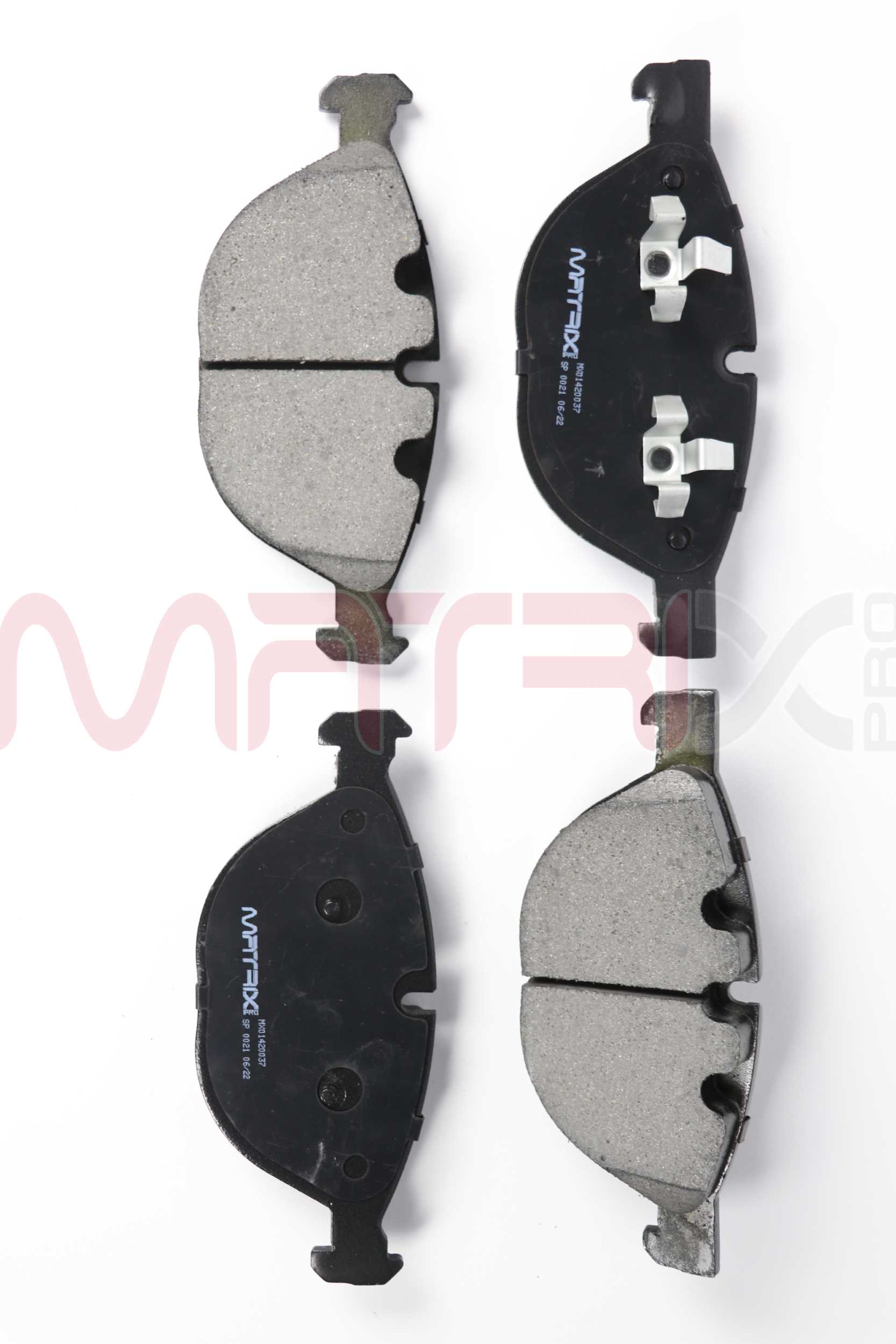 Brake Pad Set, disc brake (MX01420037)