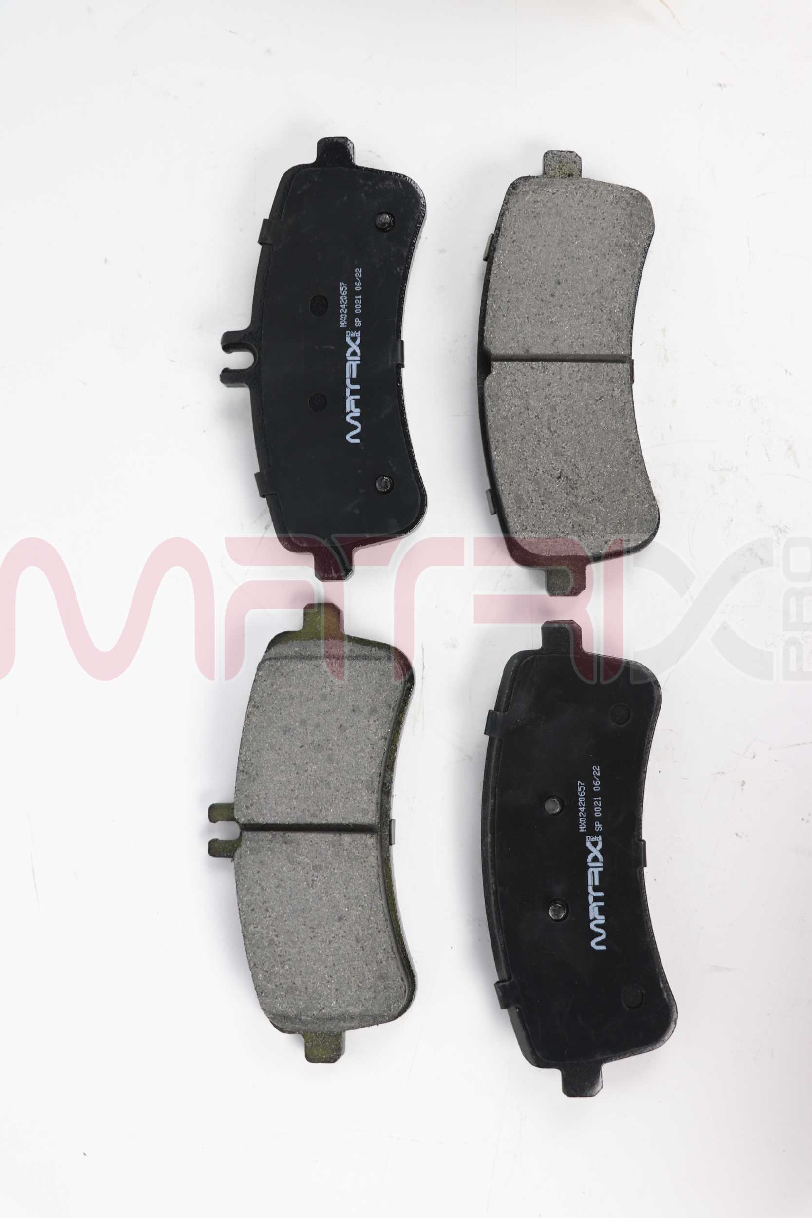 Brake Pad Set, disc brake (MX02420657)