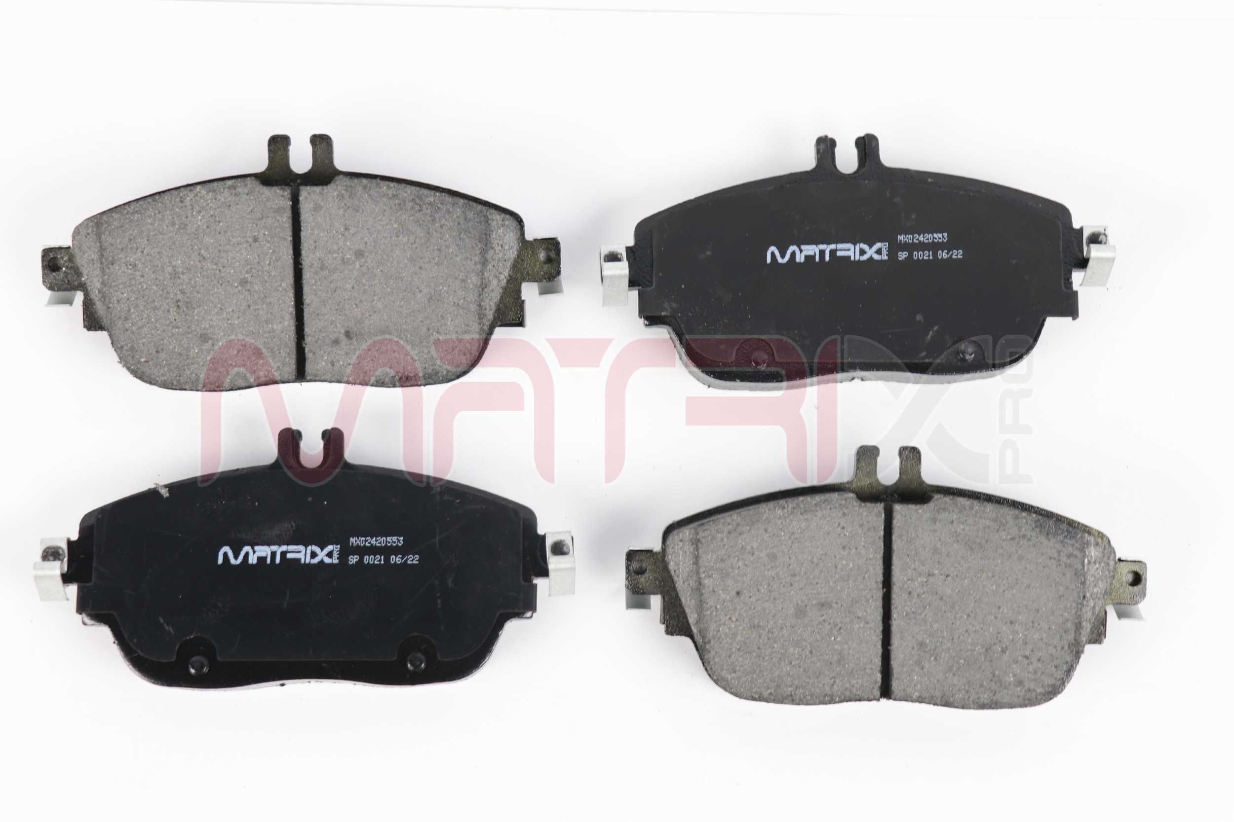 Brake Pad Set, disc brake (MX02420553)