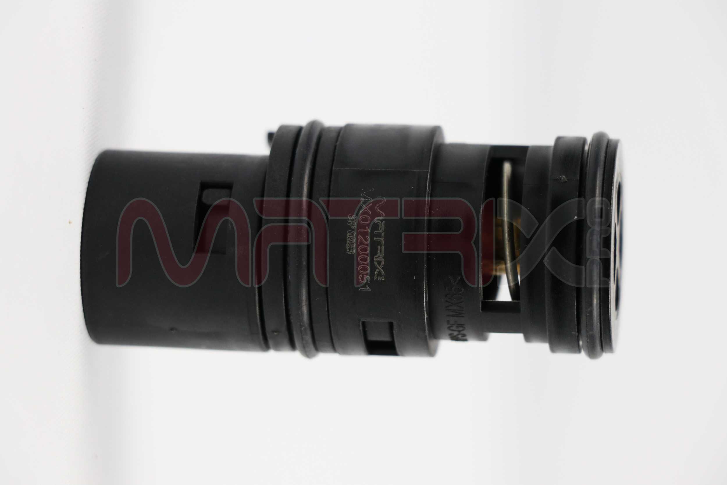 Thermostat, oil cooling