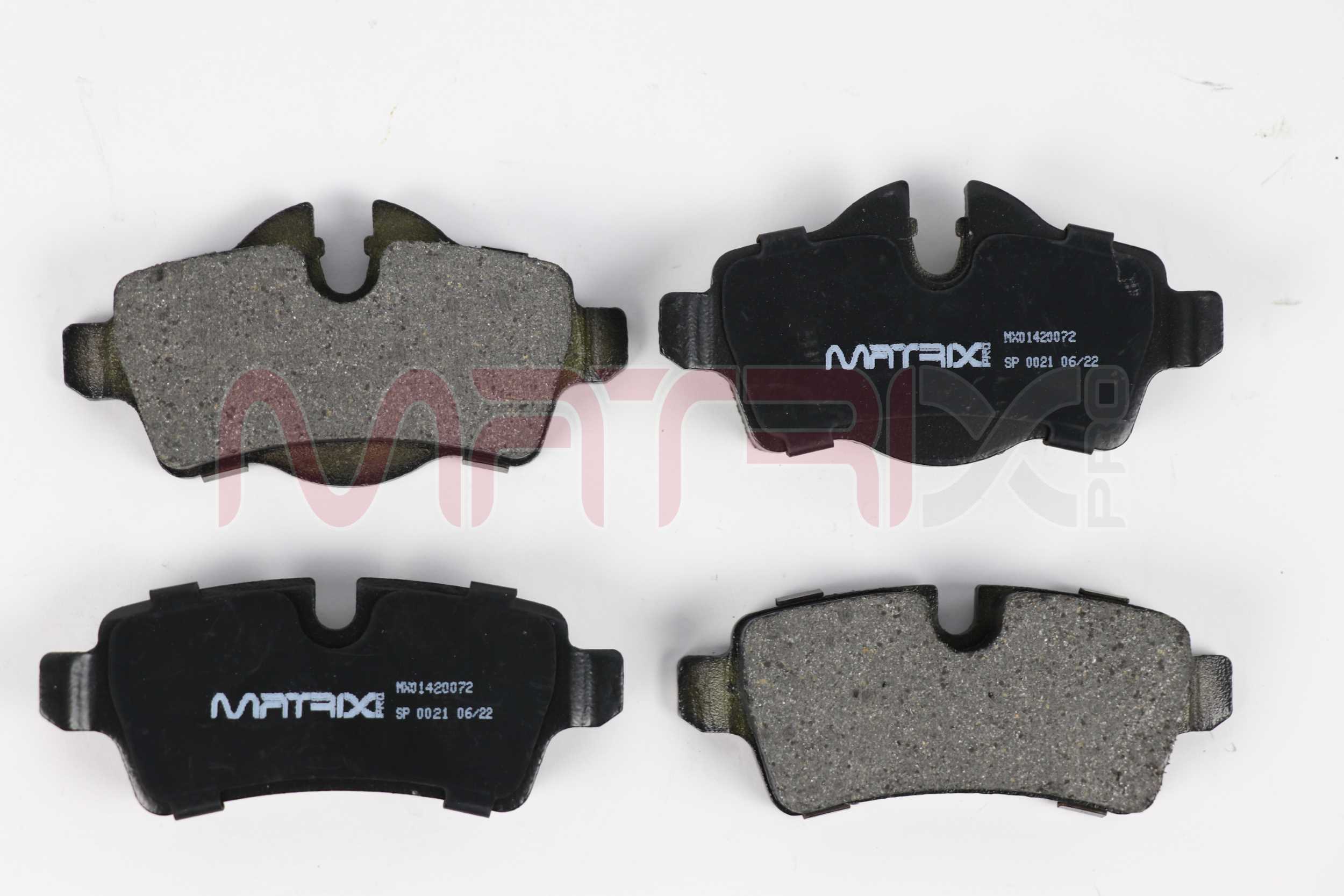 Brake Pad Set, disc brake (MX01420072)