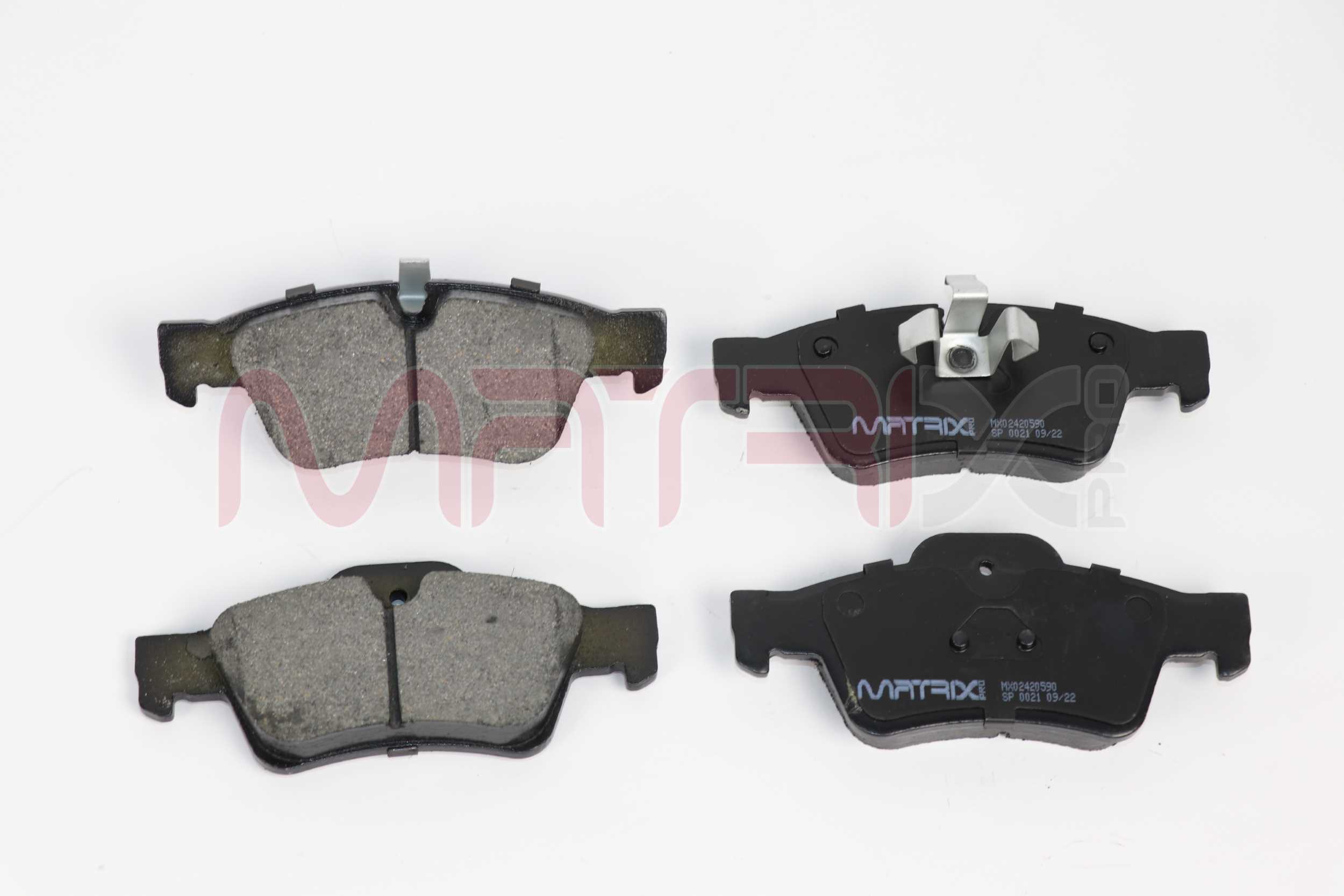 Brake Pad Set, disc brake (MX02420590)