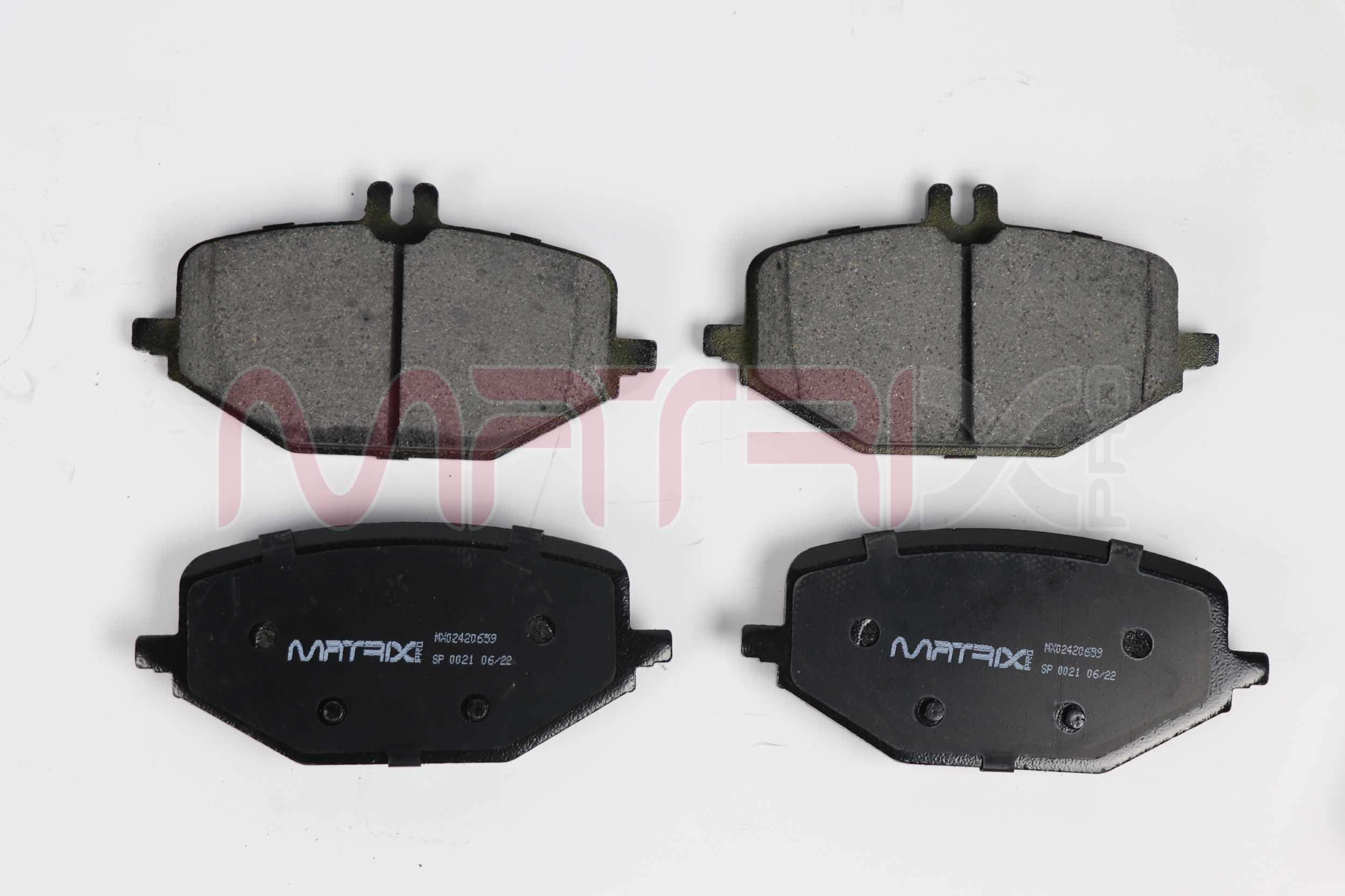 Brake Pad Set, disc brake (MX02420659)