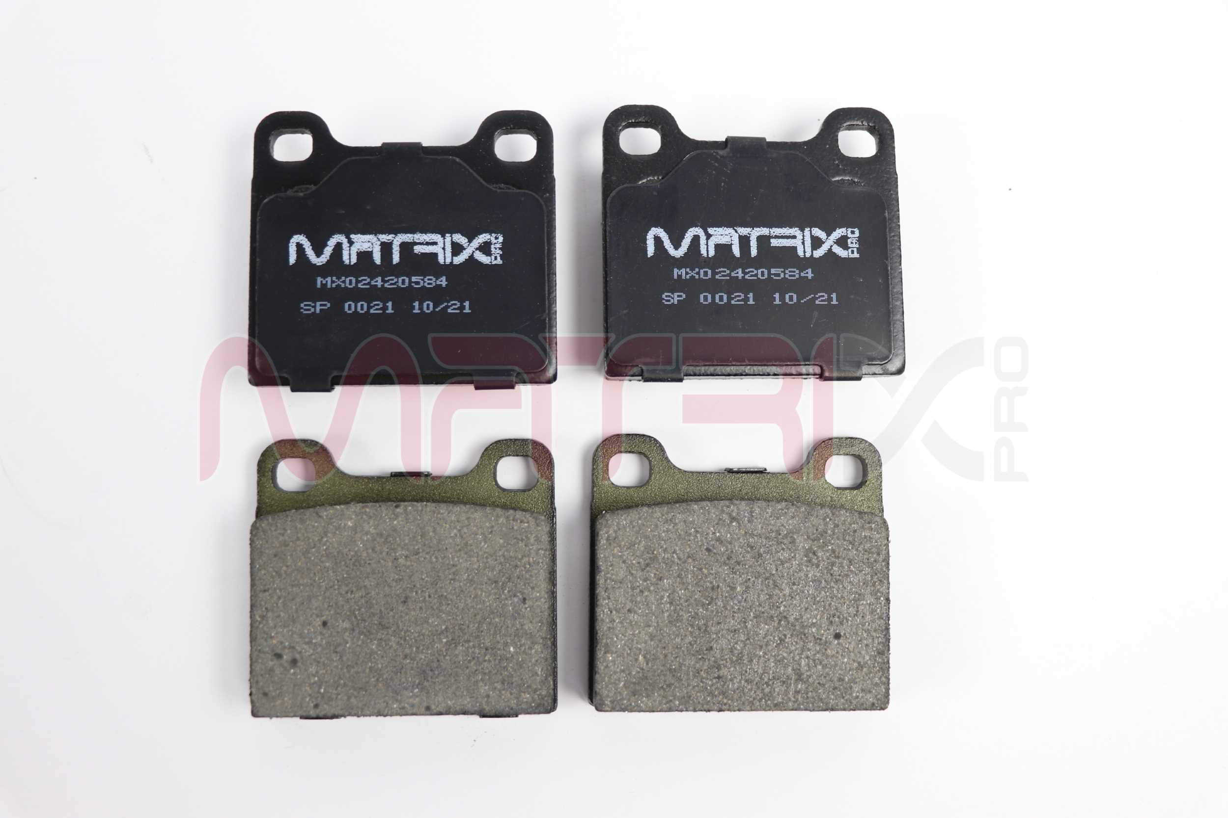 Brake Pad Set, disc brake (MX02420584)