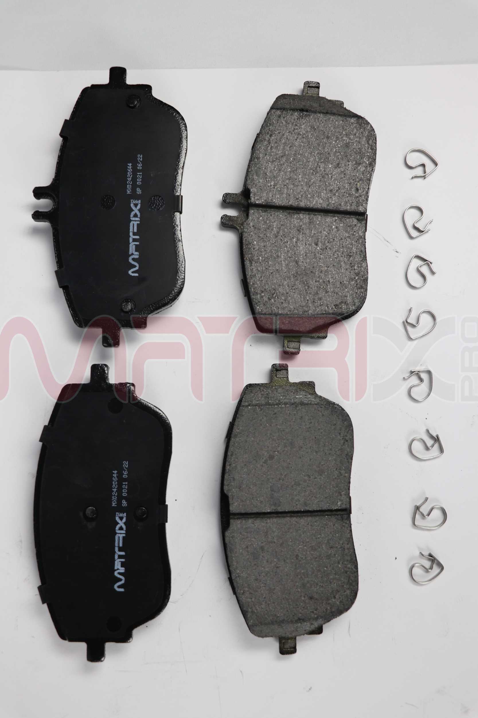 Brake Pad Set, disc brake (MX02420644)