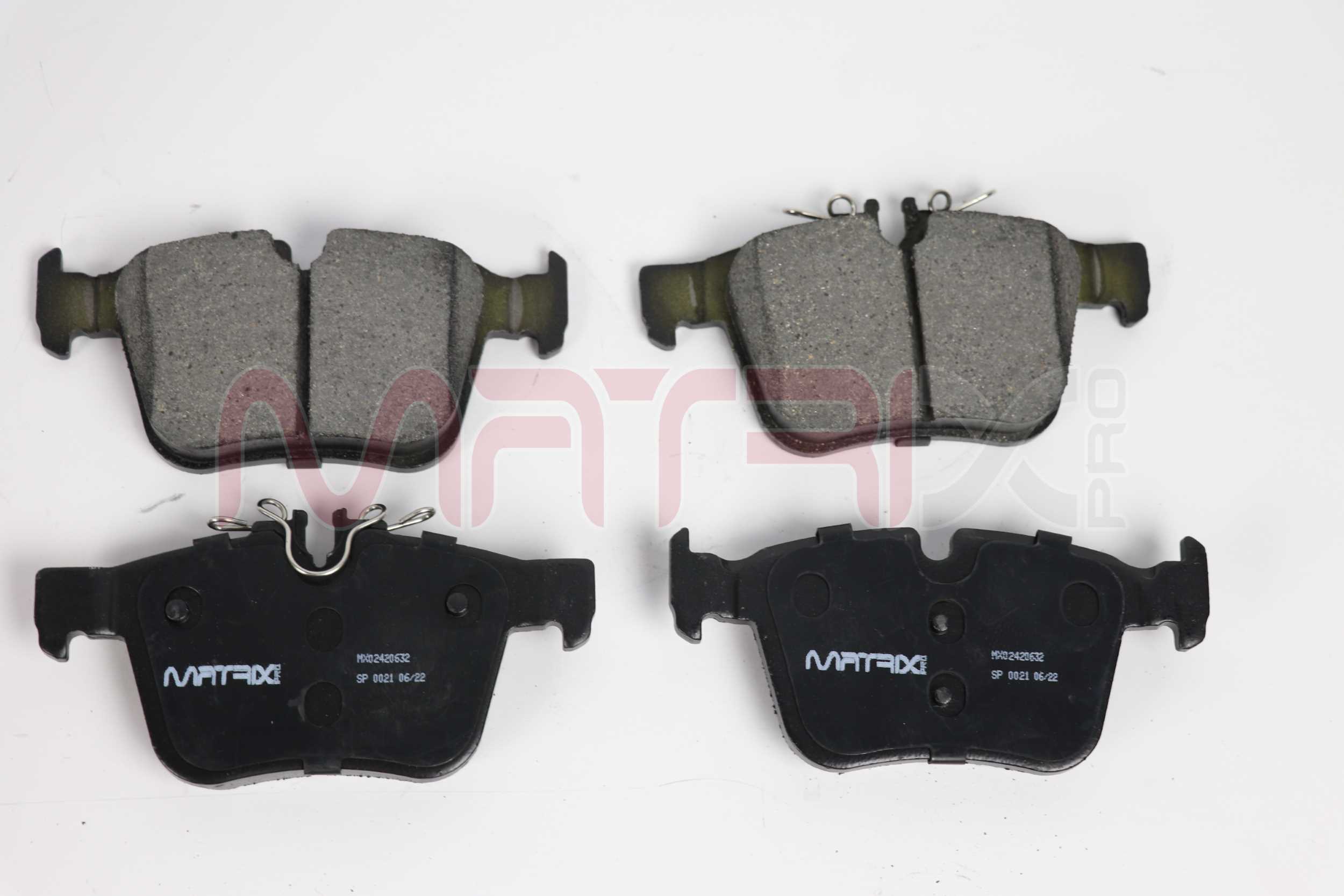 Brake Pad Set, disc brake (MX02420632)