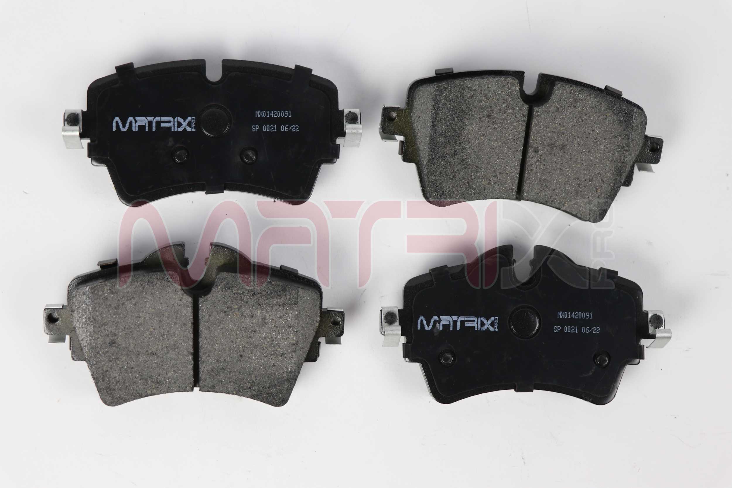 Brake Pad Set, disc brake (MX01420091)