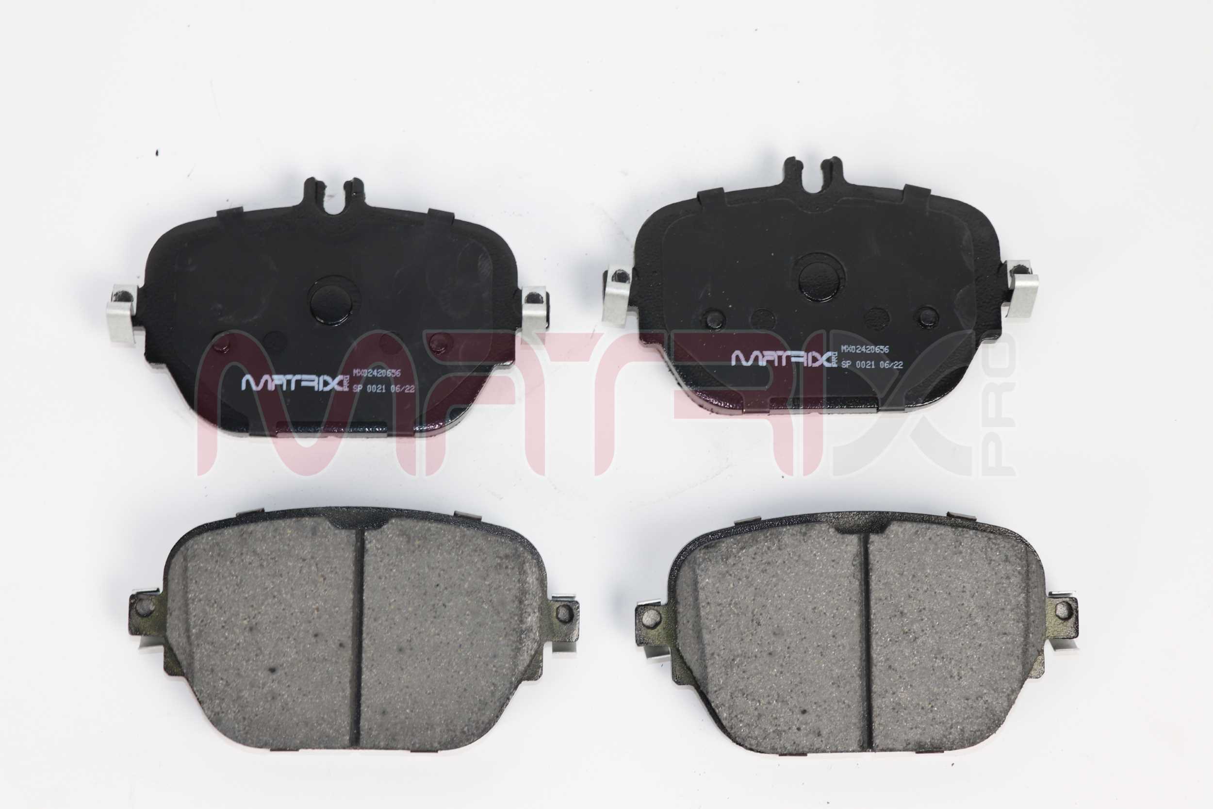 Brake Pad Set, disc brake (MX02420656)