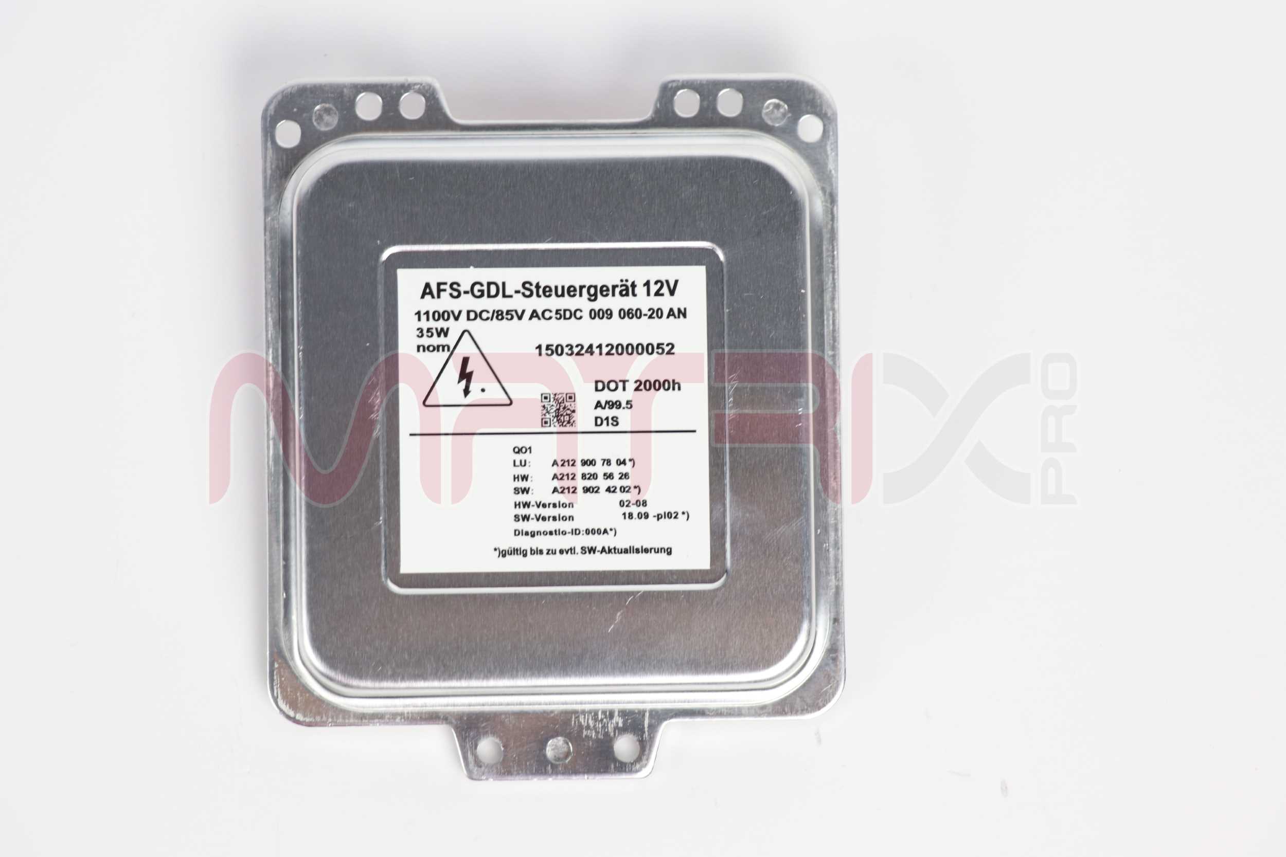 Control Unit, lights (MX02542110)