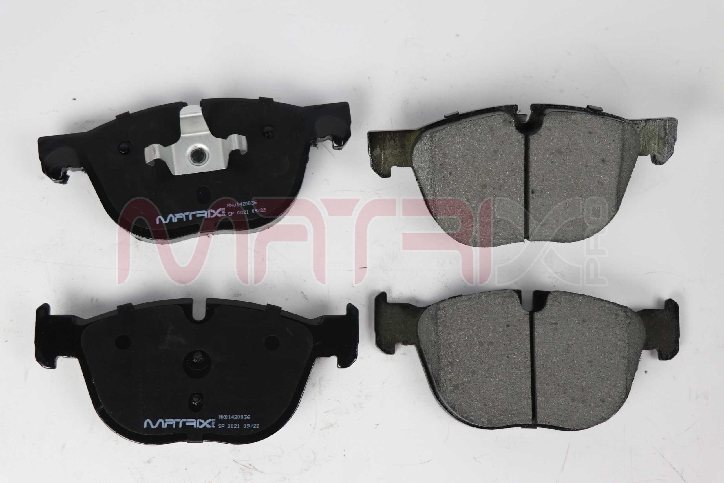 Brake Pad Set, disc brake (MX01420036)
