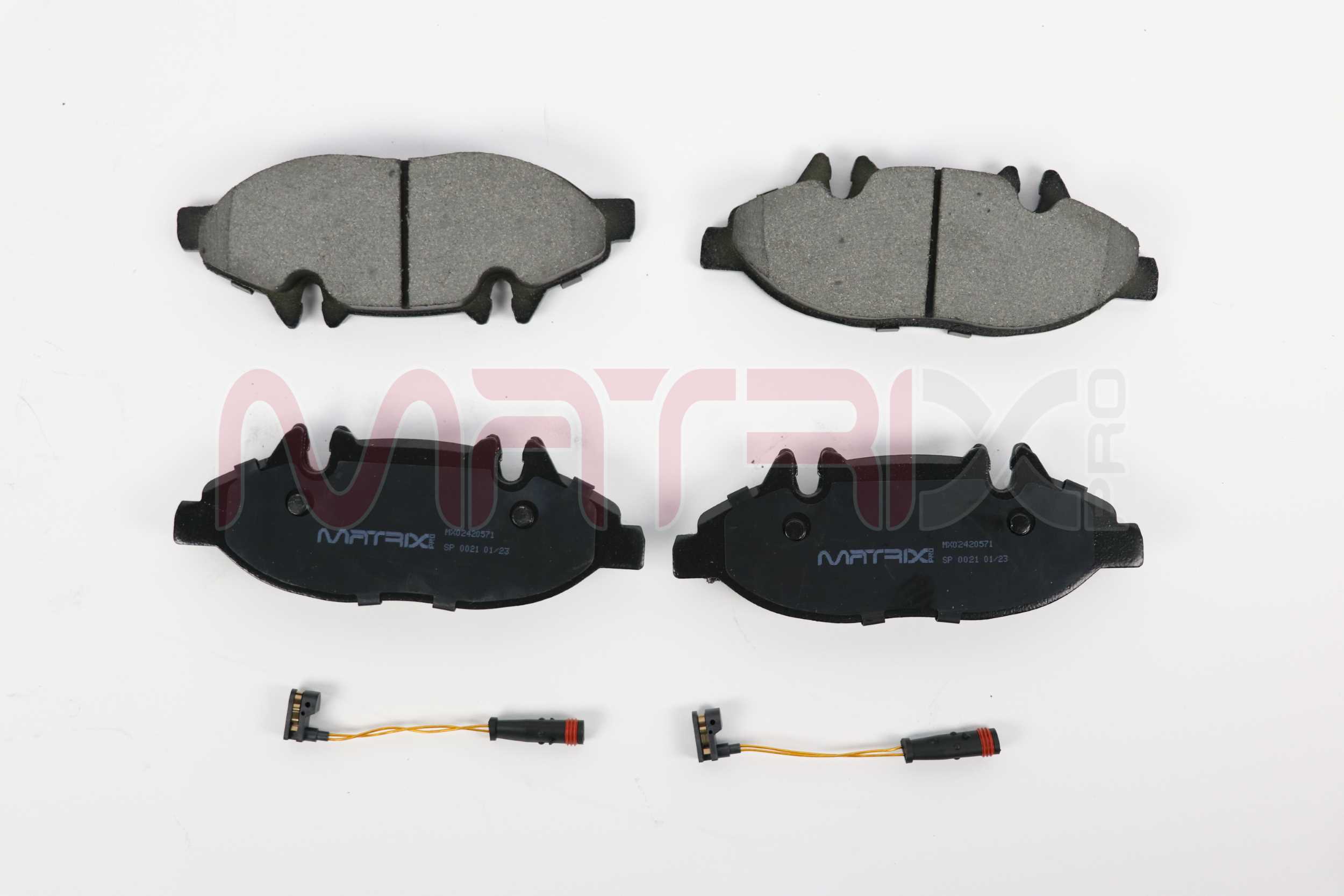 Brake Pad Set, disc brake (MX02420571)