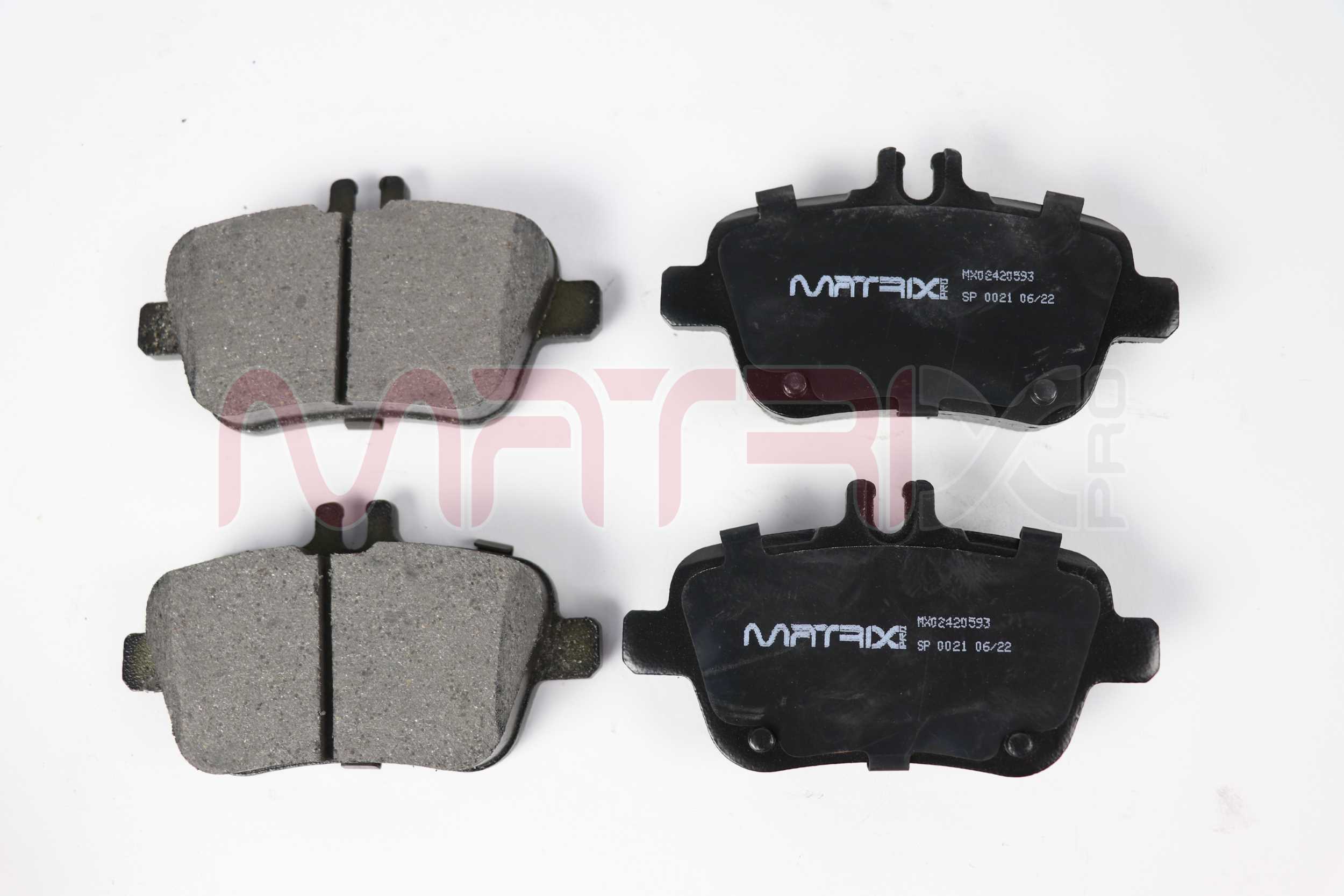 Brake Pad Set, disc brake (MX02420593)