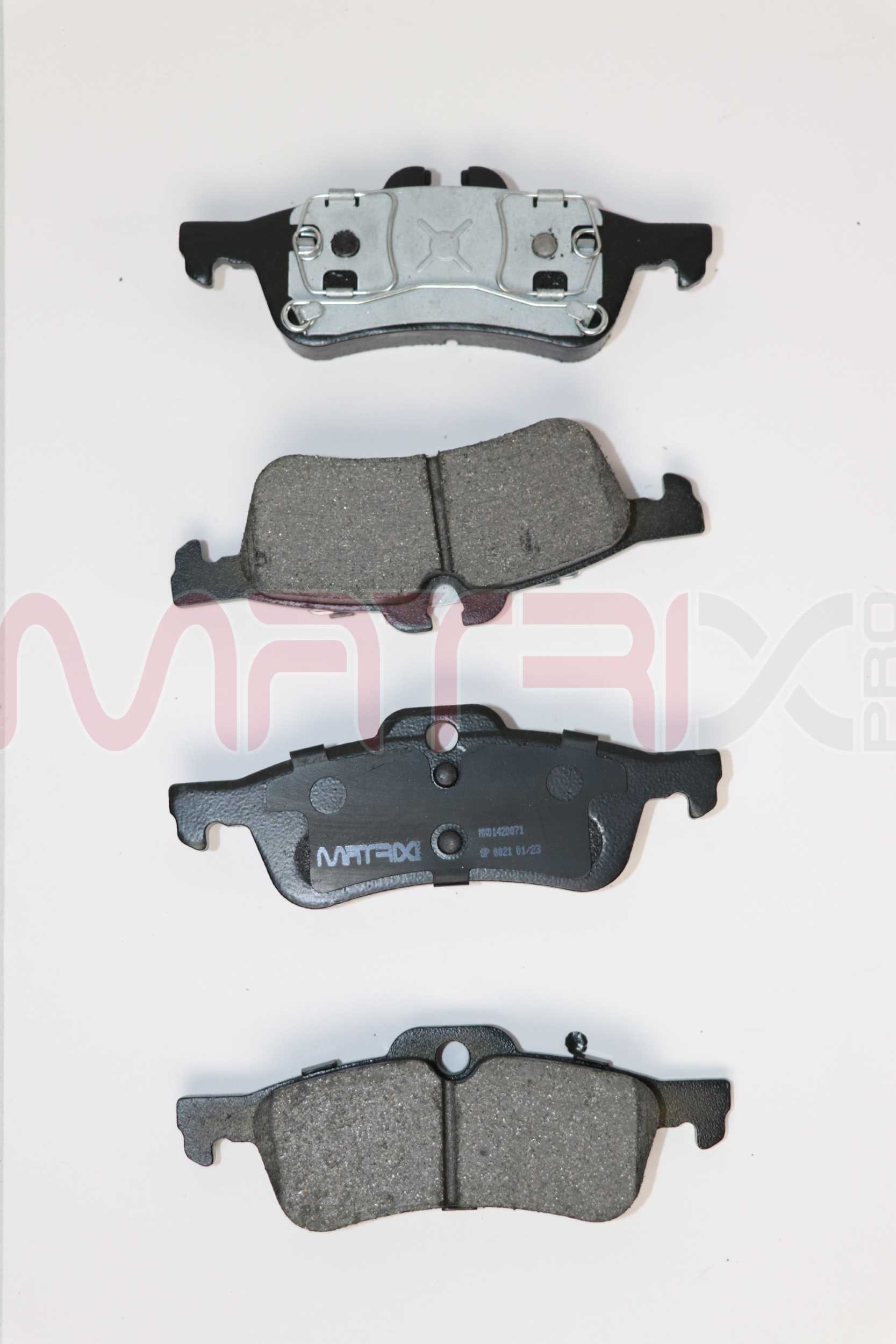 Brake Pad Set, disc brake (MX01420071)