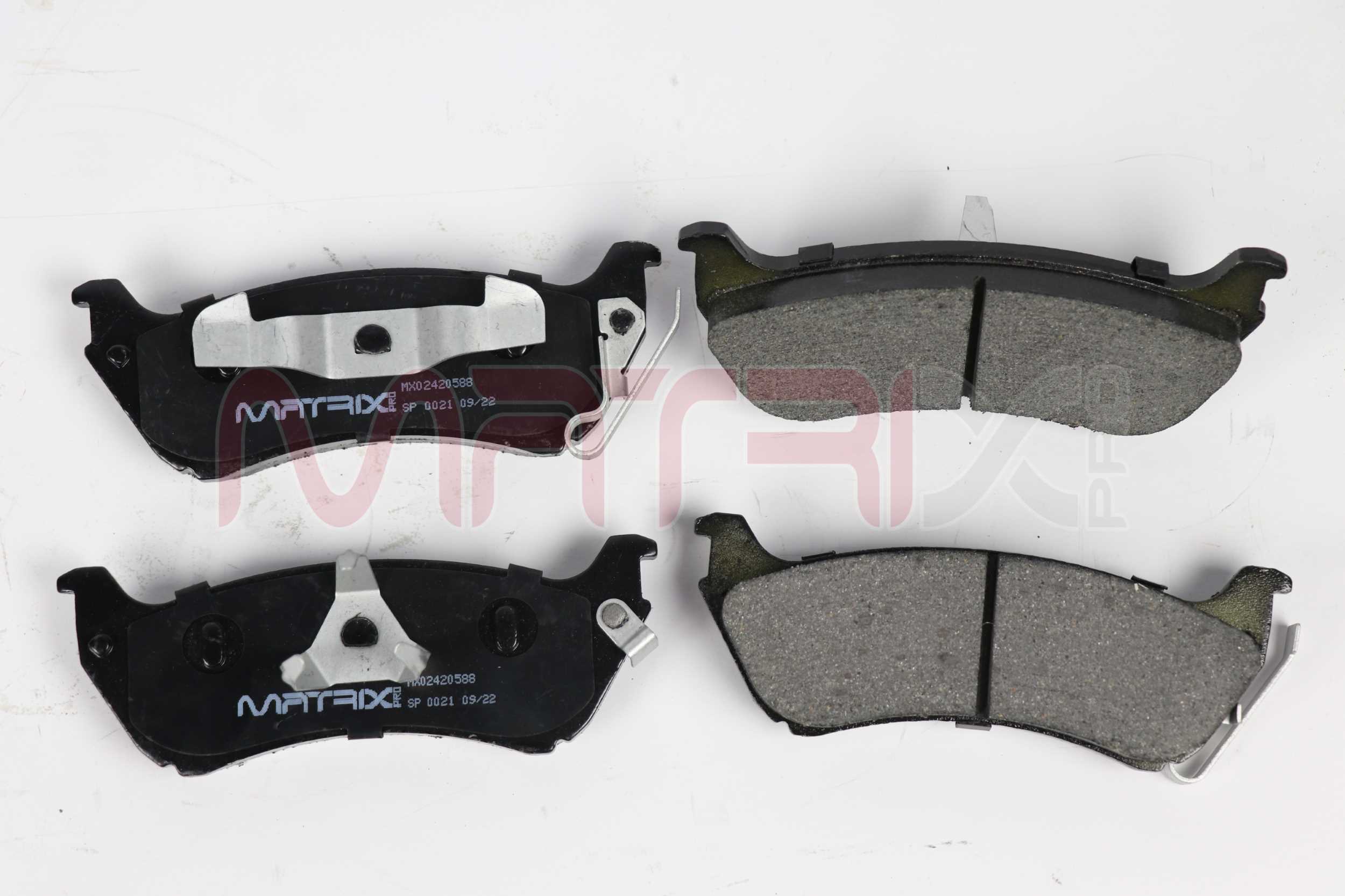 Brake Pad Set, disc brake (MX02420588)
