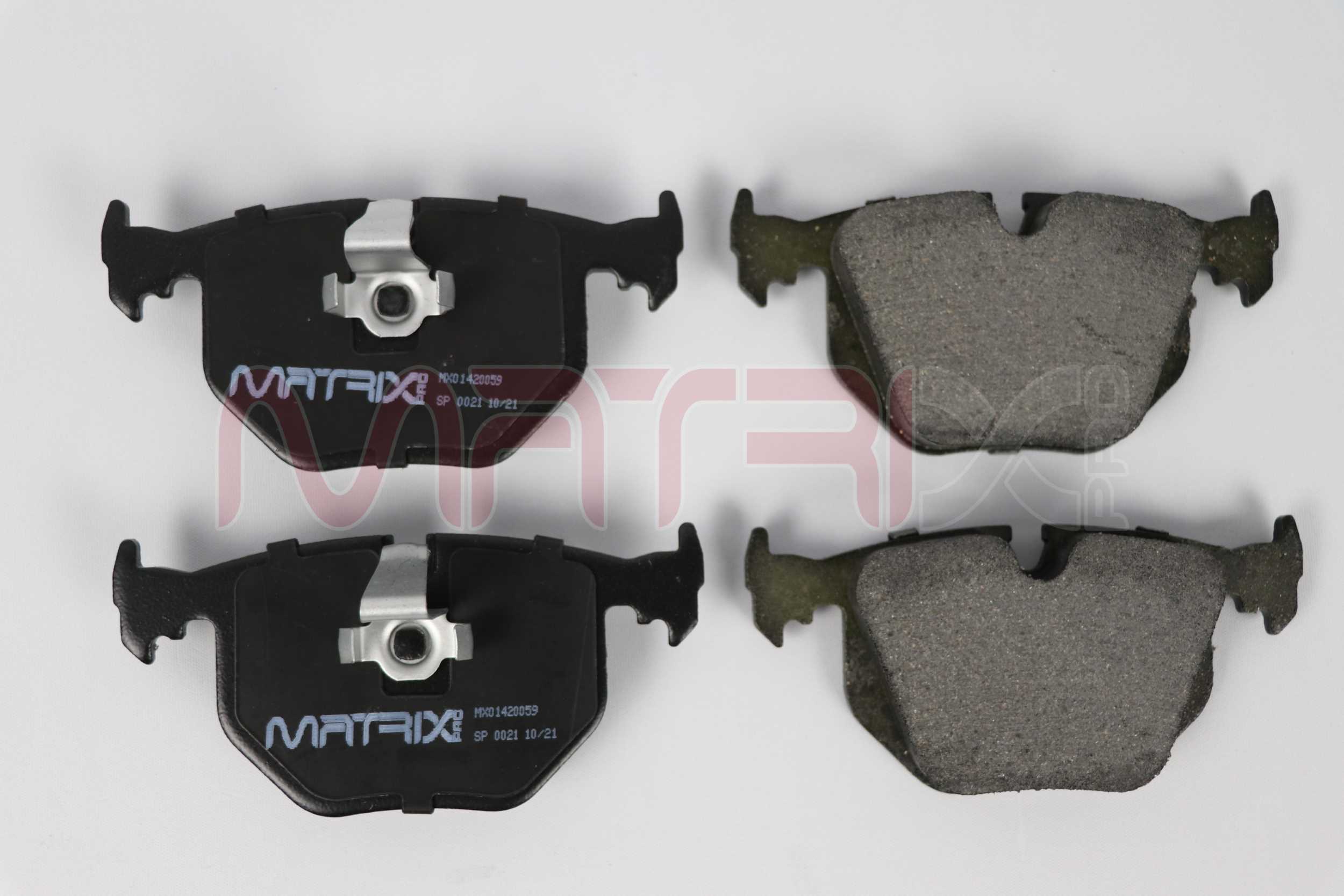 Brake Pad Set, disc brake (MX01420059)