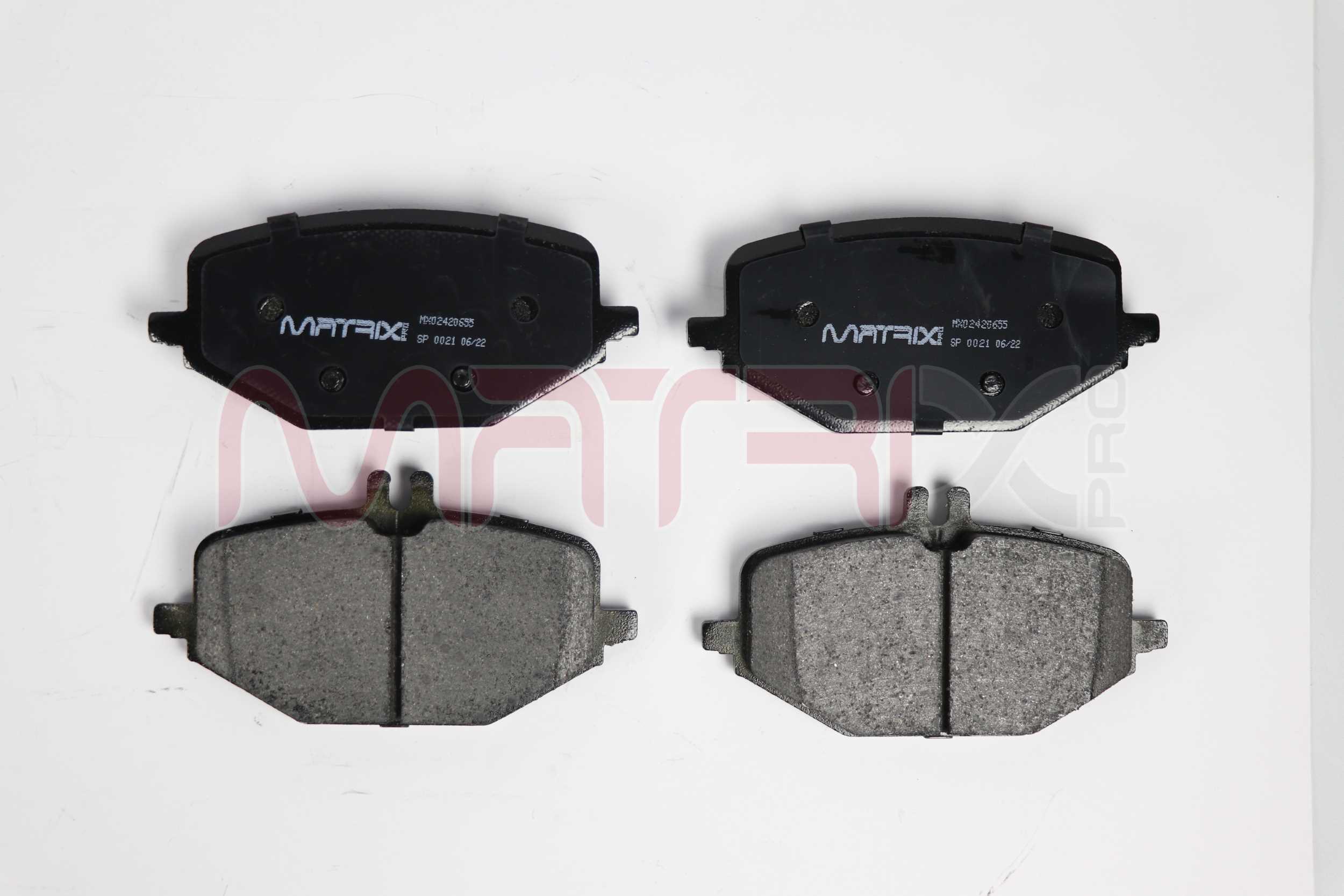 Brake Pad Set, disc brake (MX02420655)