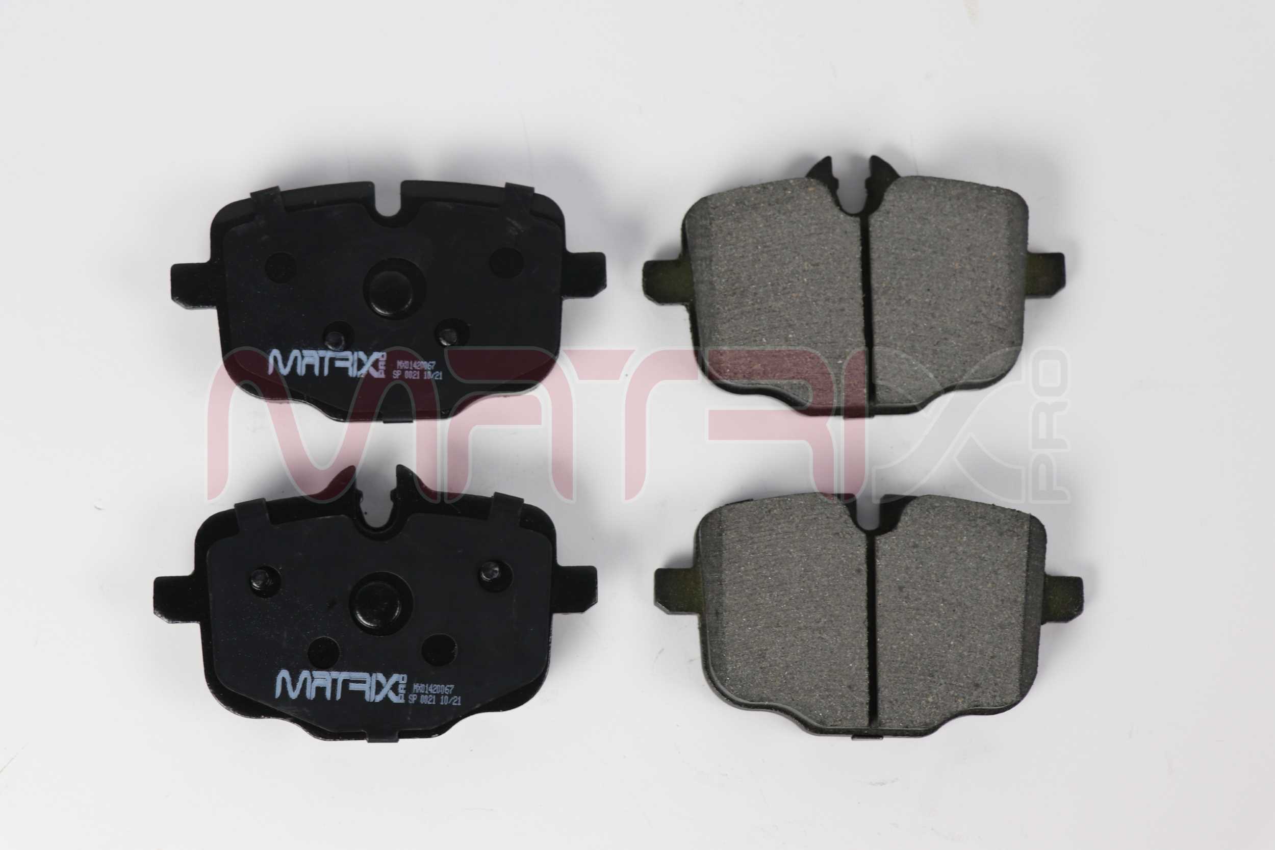 Brake Pad Set, disc brake (MX01420067)
