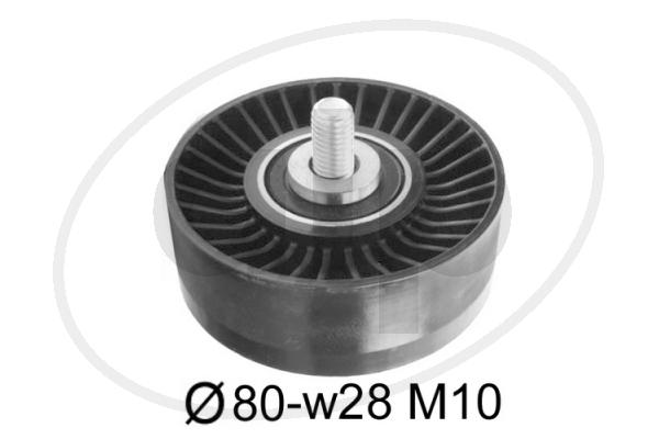 Deflection/Guide Pulley, V-ribbed belt (ALP-005941)
