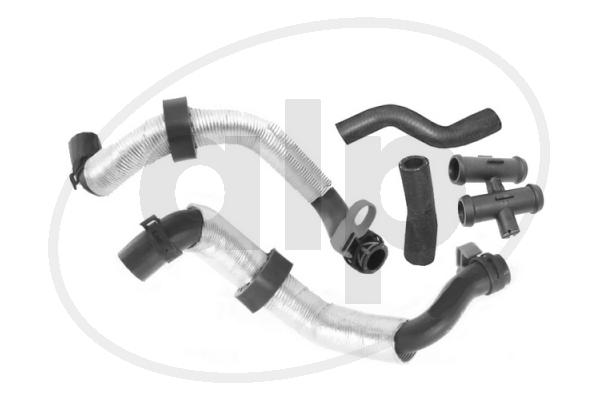 Hose, heat exchanger (heating) (ALP-004442)