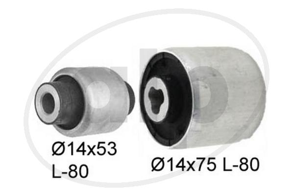 Mounting, control/trailing arm (ALP-005569)