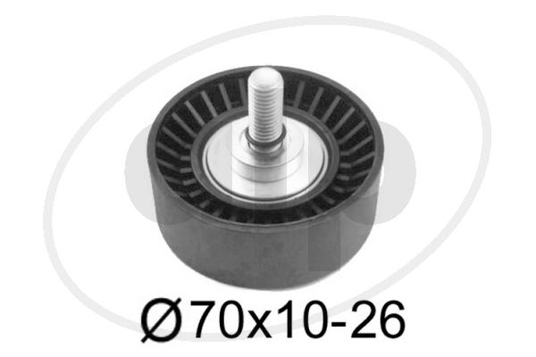 Deflection/Guide Pulley, V-ribbed belt (ALP-005860)