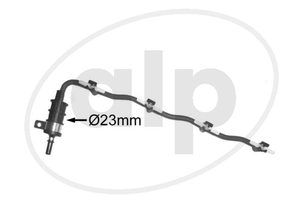 Hose, fuel overflow (ALP-007467)