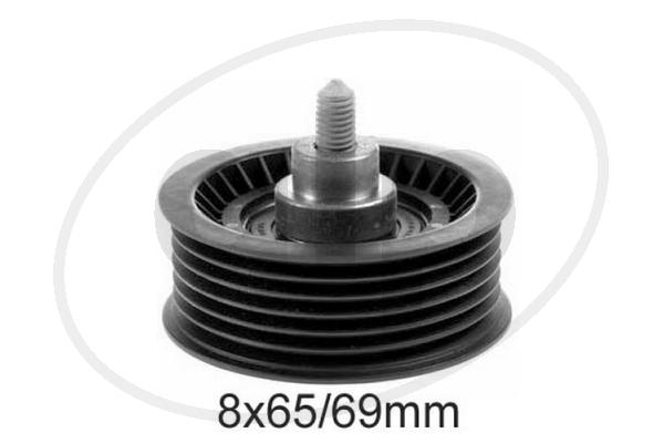 Deflection/Guide Pulley, V-ribbed belt (ALP-005784)