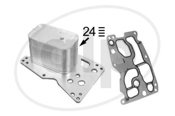 Oil Cooler, engine oil (ALP-005956)